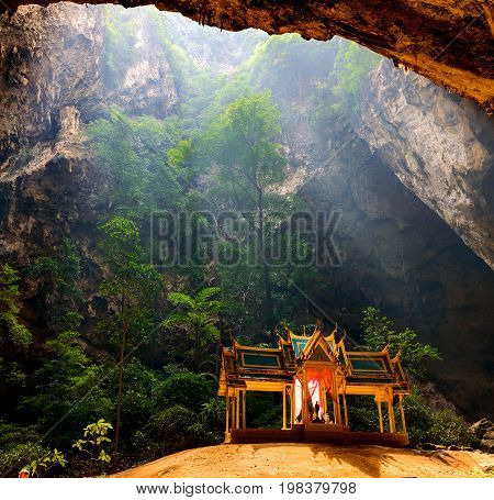 Phraya Nakhon Cave. Khao Sam Roi Yot National Park In Thailand