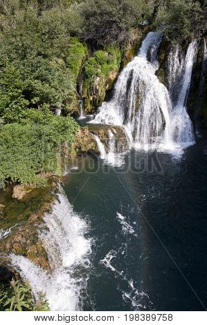 Waterfalls in Kulen Vakuf, Bosnia and Herzegovina