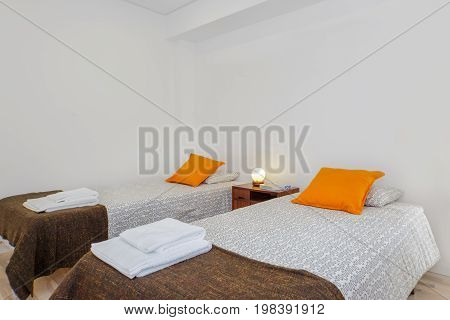 Bright and Fresh Bedroom Suite with double beds