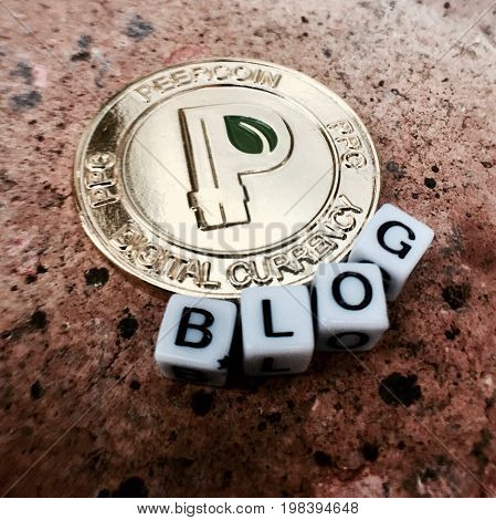 Peercoin Blog Concept