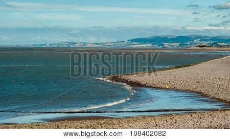 pebble beach in Mine head in  Devon; UK;