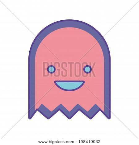 videogame character to play technology simulador vector illustration