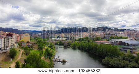Ourense city, Galicia, Spain. Picture taken - 29 july 2017.