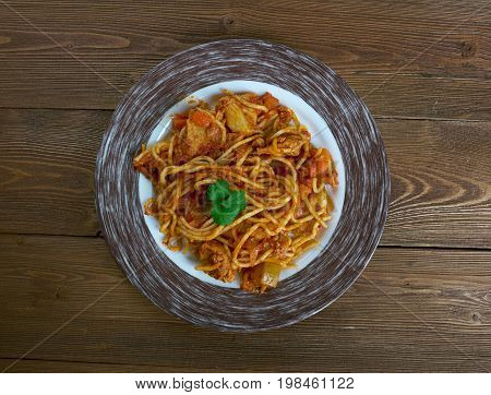 Spaghetti Meat Sauce
