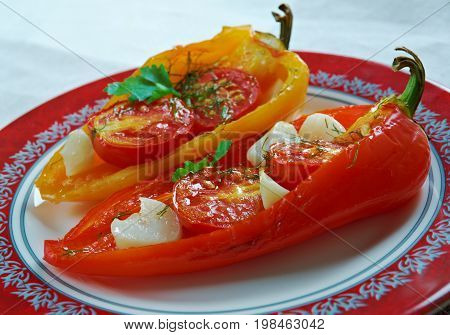 Piedmontese Roasted Peppers