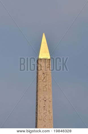 O Obelisco de Louxor em Paris