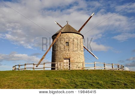Een windmolen