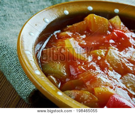 Indian Ridge Gourd Gravy