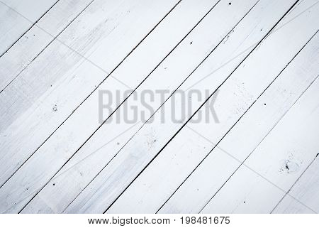 White wooden background, image of obsolote painted wood texture,