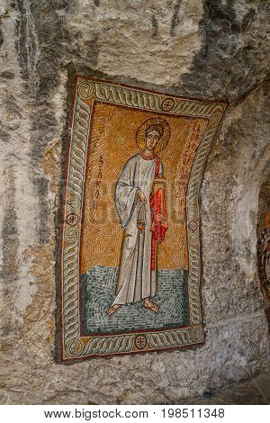 Mosaics In Ostrog Monastery
