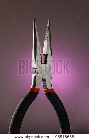 the image needle Nose Pliers also known as pointy nose pliers or long nose pliers