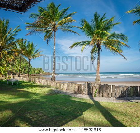 Spectacular And Impressive Paradise Beach At The Itacare