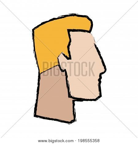 business man side view office worker manager