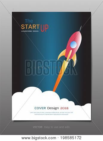 Covers design template, Inspiration for business startup concept, Use in brochure, annual report, flyer - leafle, magazine, poster, corporate presentation, portfolio, banner, website.