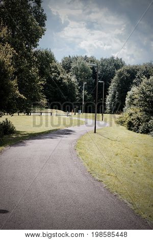 Public Footpath In Park
