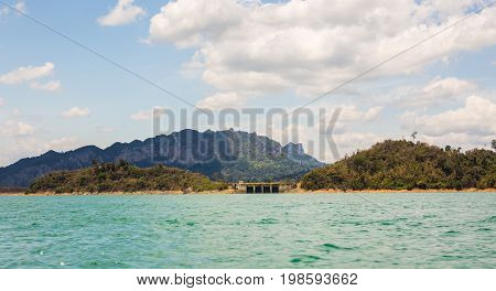 Cheow Lan lake Khao Sok National Park, Thailand.