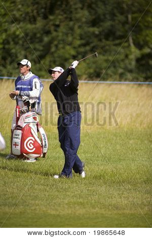 KENT UK JULY 6.England's David Howell konkurrerer på PGA Europa Tour europæiske Open på London