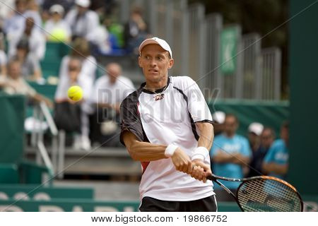 MONTE CARLO MONACO aprile Nikoli Davydenko, competere nel torneo ATP Masters a Montecarlo, M