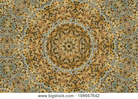 Rusty old metal baking sheet, rusty design