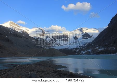 The Robson Glacier, Mount Robson Provincial Park