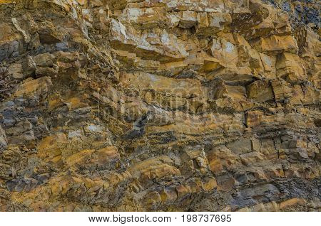 A background of a mountain looking like a backdrop