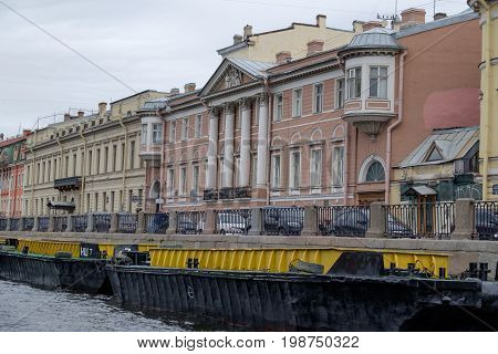 saint Petersburg at the Baltic sea in russia