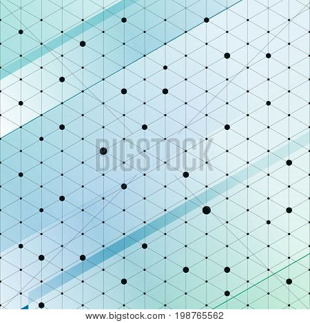 Modern stylish isometric pattern texture Three-dimensional rectangle Repeating geometric background with rhombus circles variously vector illustration