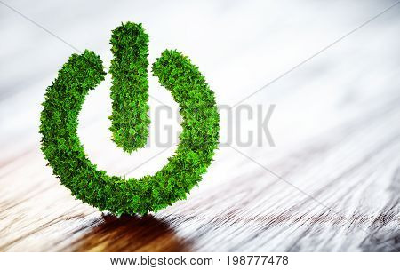 Green Power Button