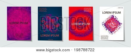 Backgrounds With Cool, Minimal Design. Applicable For Covers, Placards, Posters, Flyers And Banner.