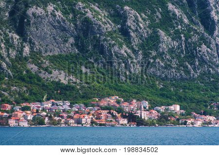 Village Dobrota On A Coast Of Boka Kotor