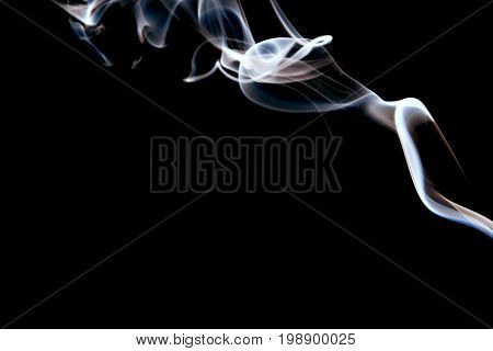 Smoke background / Smoke is a collection of airborne solid and liquid particulates and gases emitted when a material undergoes combustion or pyrolysis
