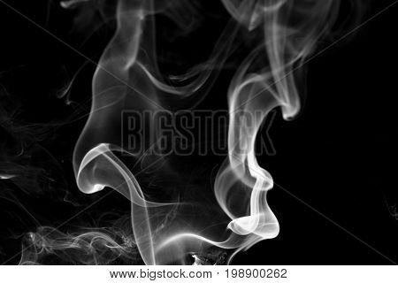 Smoke background / Smoke is a collection of airborne solid and liquid particulates and gases emitted when a material undergoes combustion or pyrolysis