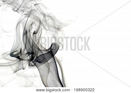 Smoke background / Smoke is a collection of airborne solid and liquid particulates and gases emitted when a material undergoes combustion or pyrolysis