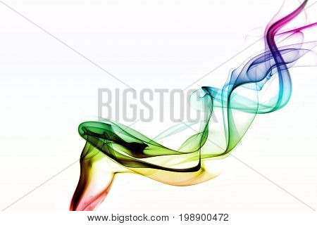 Smoke background / Smoke is a collection of airborne solid and liquid particulates and gases emitted when a material undergoes combustion or pyrolysis