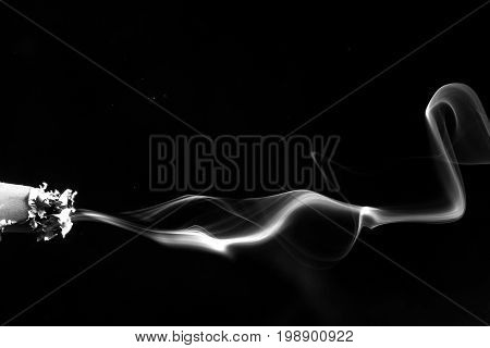 Smoke is a collection of airborne solid and liquid particulates and gases emitted when a material undergoes combustion or pyrolysis
