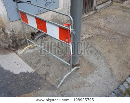 Reconstruction Of A Street With Instalation Of Pipes