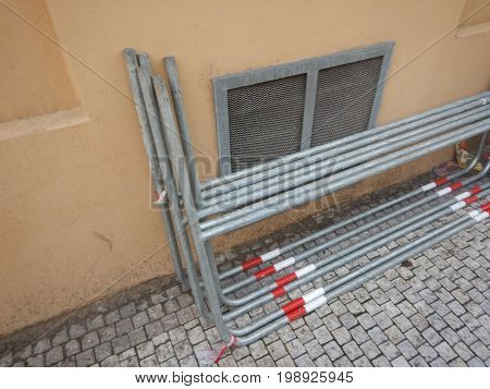 Reconstruction Of A Street With Instalation Of Pipes