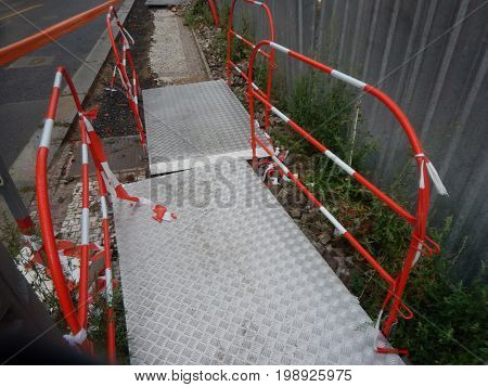 Reconstruction Of A Street With Instalation Of Pipes