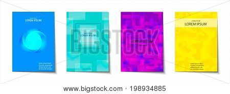 Backgrounds With Cool, Minimal Design. Applicable For Covers, Placards, Posters, Flyers And Banner.