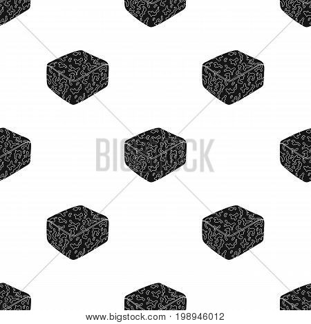 Pepper gack.Different kinds of cheese single icon in black style vector symbol stock illustration .