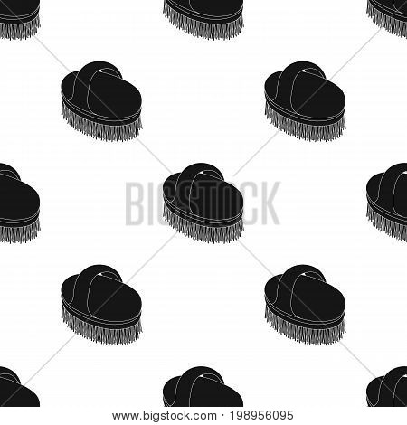Animal brush.Pet shop single icon in black style vector symbol stock illustration .