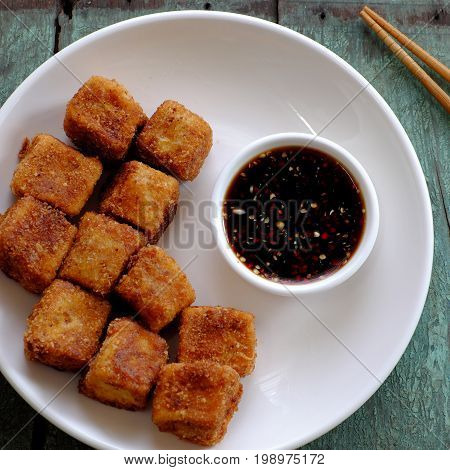 Vegetarian Food, Fried Tofu