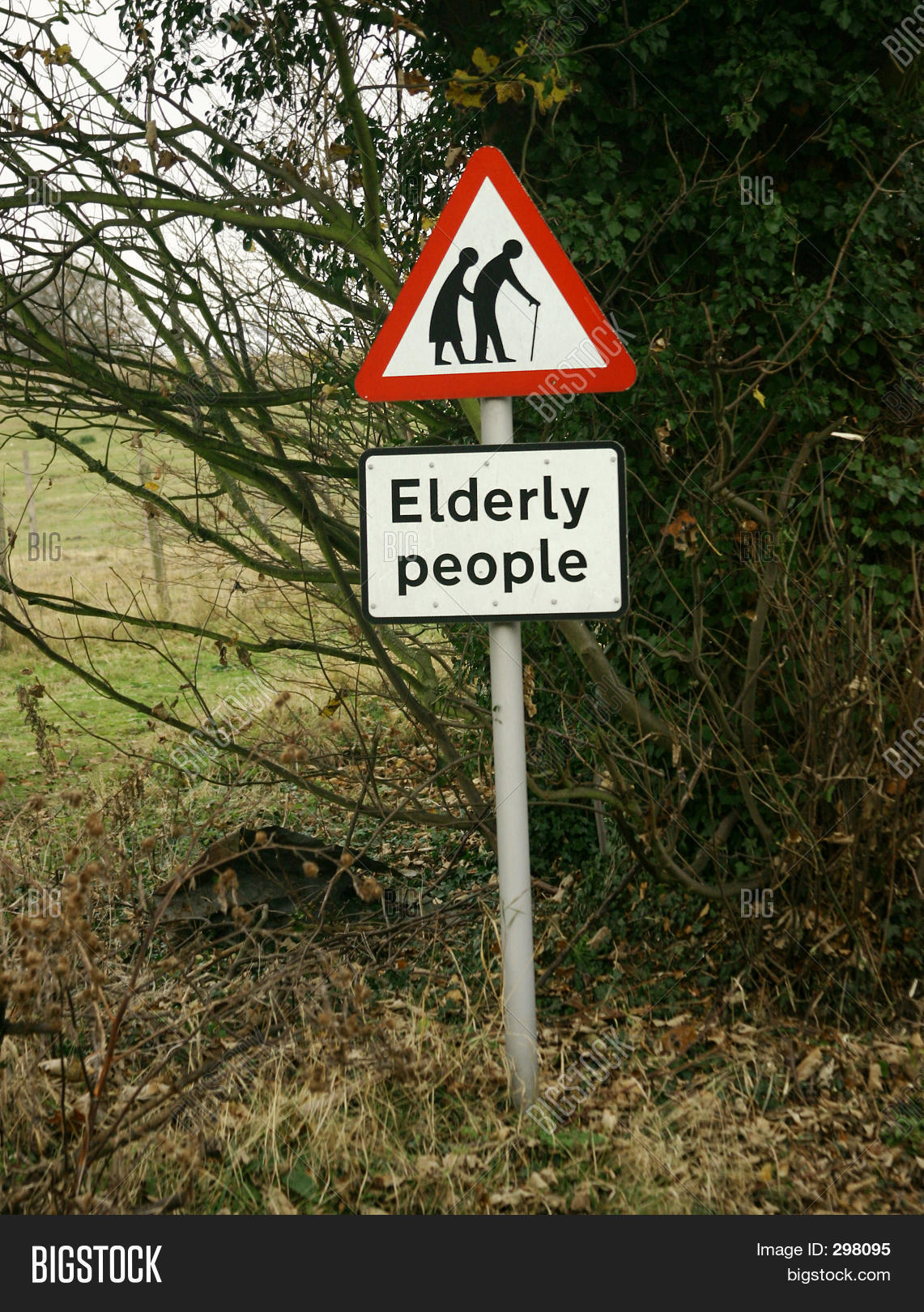 Elderly People Sign Image & Photo (Free Trial) | Bigstock