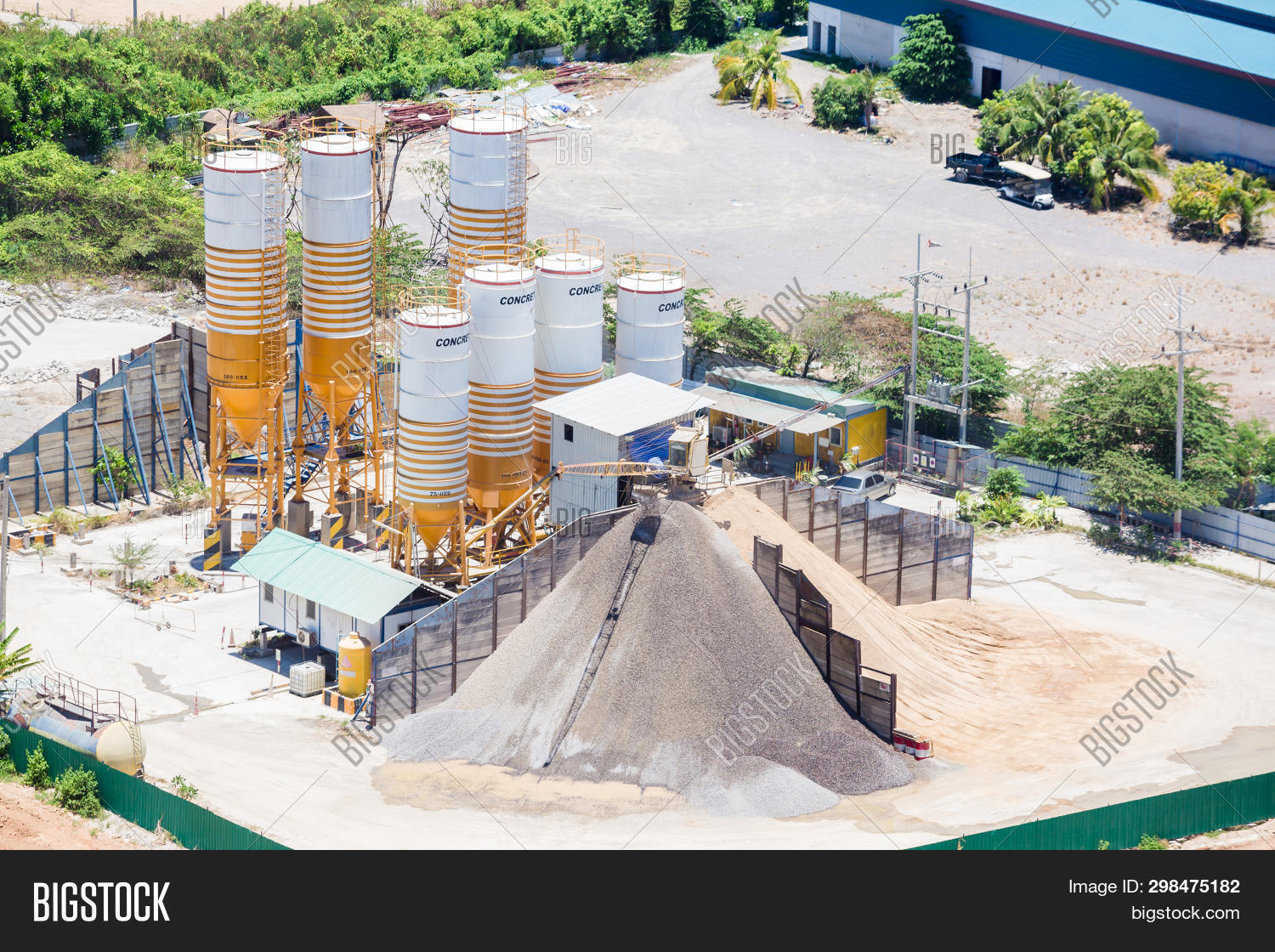 Cement Mixing Plant, Image & Photo (Free Trial) Bigstock