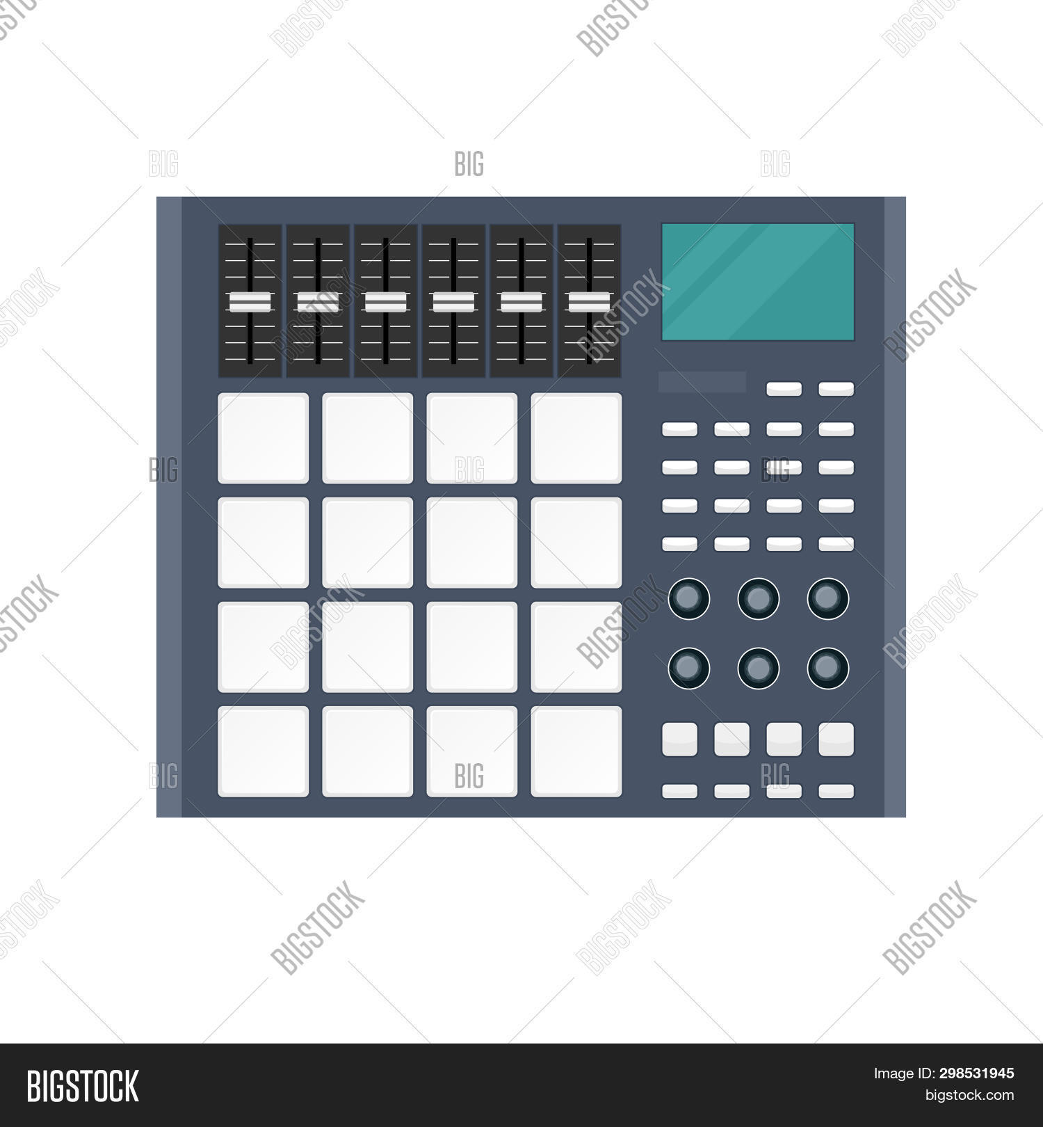 Drum Machine Icon. Image & Photo (Free Trial) Bigstock