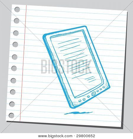 Schizzo di un e-book