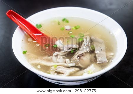 Pork Stomach Peppar Soup, Delicacy Food Among Chinese