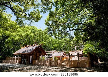 Nagoya, Japan - May 04, 2016: Atsuta-jingu., Atsuta Shrine In Nagoya, Japan., Public Place