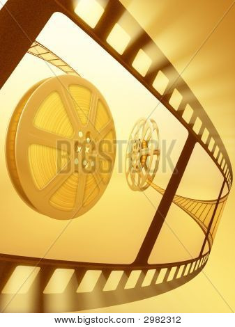 Film Reel Close-up