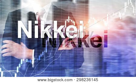 The Nikkei 225 Stock Average Index. Financial Business Economic Concept.
